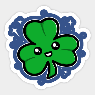 Super Cute Shamrock Sticker